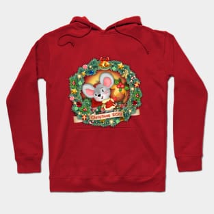 santa mouse 2019 Hoodie